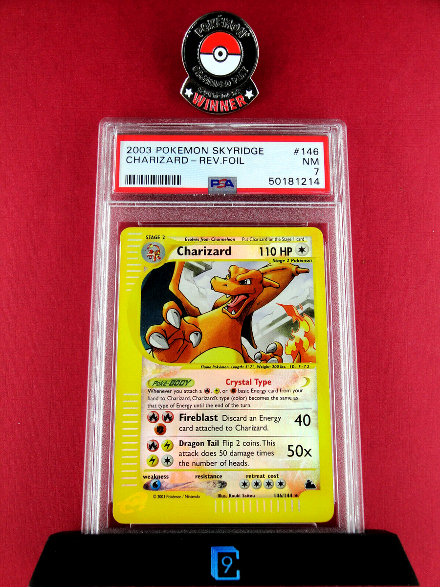 ✨ SKYRIDGE CHARIZARD✨ | Crystal Reverse Holo | Secret Rare 146