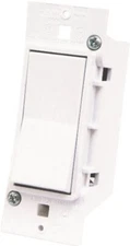 US Hardware E-119C  Mobile Home White ELECTRICAL SWITCH  1-9/16 x 4-1/4" 6441687
