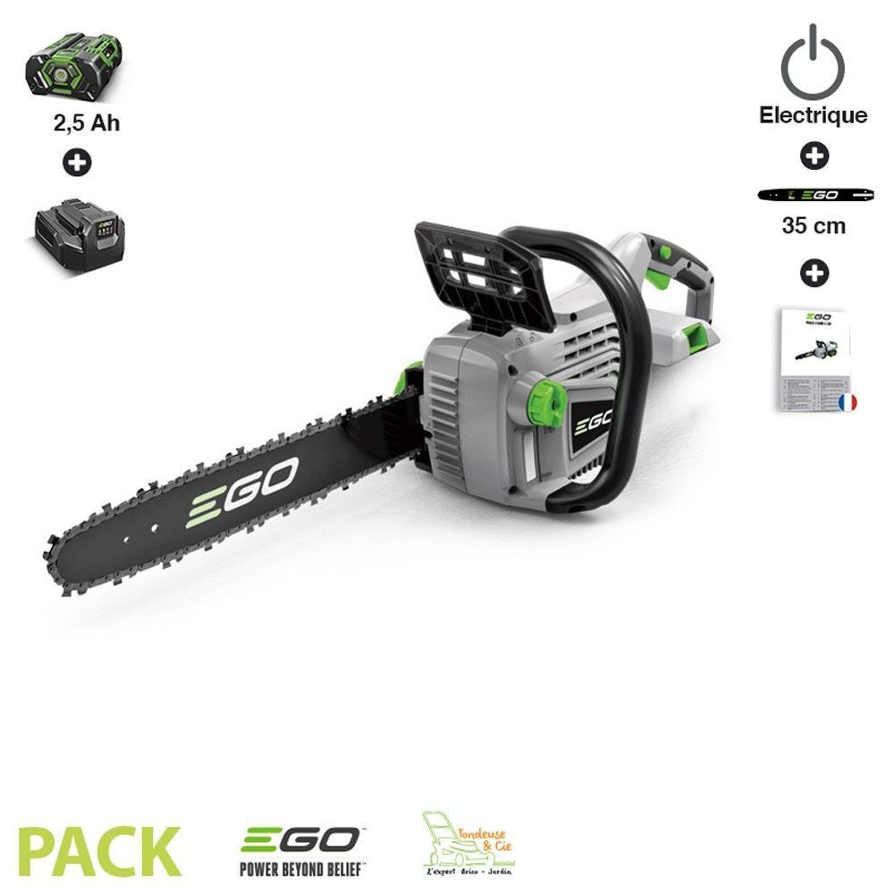 Tronçonneuse CS1401E Ego Power démarrage facile sans essence pour élaguer