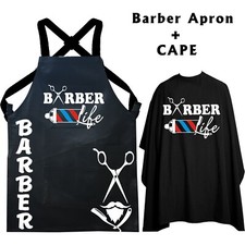 Professional Barber Apron, Barber Apron Uniform, Barber Haircutting Apron  cape