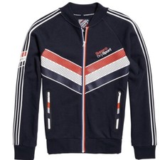 Superdry Athletico Track Jacket Top, Men s XL, Navy, NWT 90