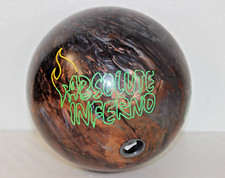 Brunswick 14LB Absolute Inferno Activator Blue Pearl/Orange Pearl Drilled