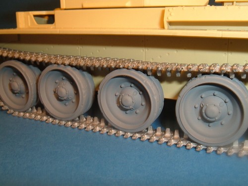 Sovereign 2000 - Cromwell / Challenger road wheel set distresse 1/35th - S2KA013 - Picture 8 of 10