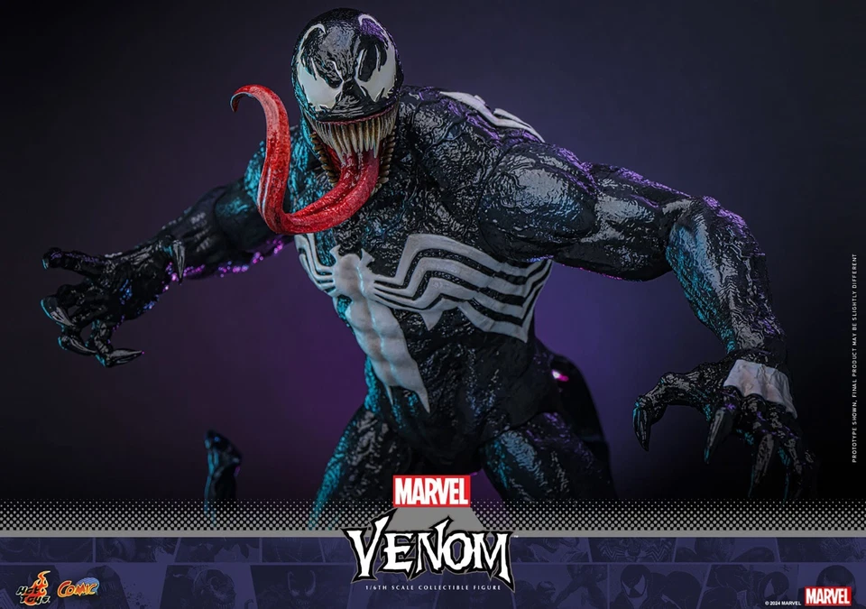 PREORDER Marvel Comic Masterpiece Action Figure 1/6 Venom 39 cm Hot Toys - Immagine 3 di 4
