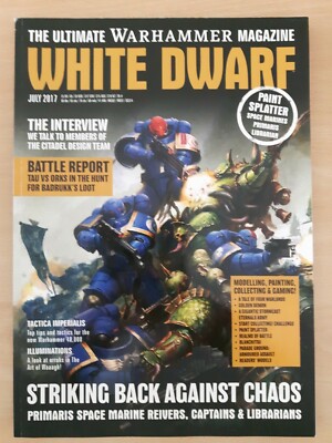 GW White Dwarf Magazine July 2017 englisch Games Workshop
