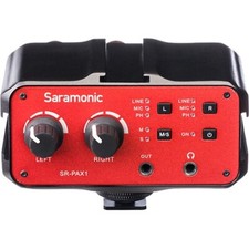 Saramonic SR-PAX1 2-Channel on Camera Audio Mixer