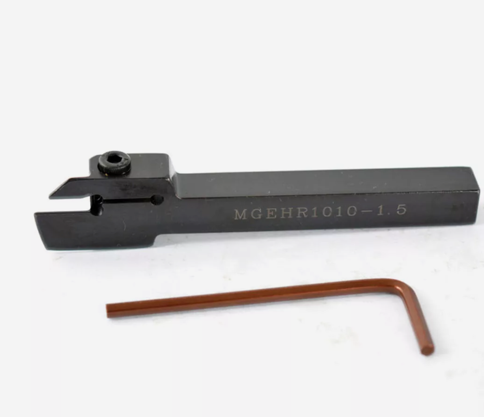 2PC 10mm left+ right MGEHR1010-1.5 MGEHL1010-1.5 Lathe Tool grooving cutt holder