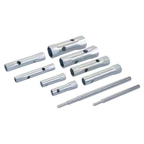 KIT SET SERIE DI 8PZ CHIAVI A TUBO DA 8 A 22 MM IN ACCIAIO LAVORO BRICO TUBOLARI