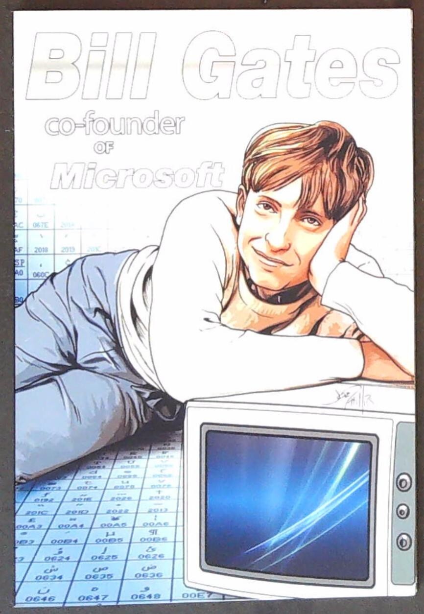 BILL GATES CO-FOUNDER OF MICROSOFT - BLUEWATER COMICS - GRAPHIC NOVEL