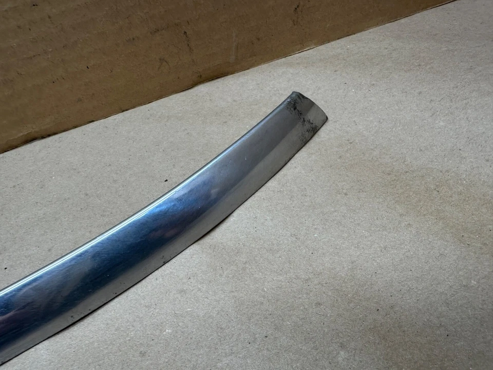 Jeep FSJ Grand Wagoneer Driver Parabrisas Inferior Acero Inoxidable Borde Cromo Izquierdo Foto 2 de 4