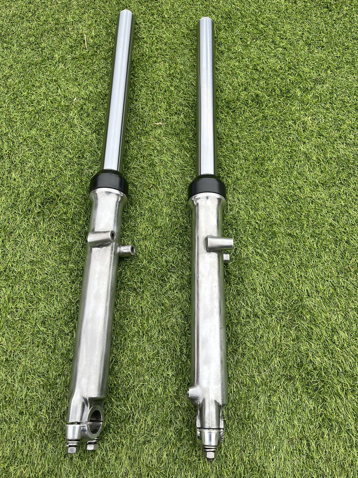 Kawasaki KH250 KH400 Pair of forks complete new tubes/stanchions eBay