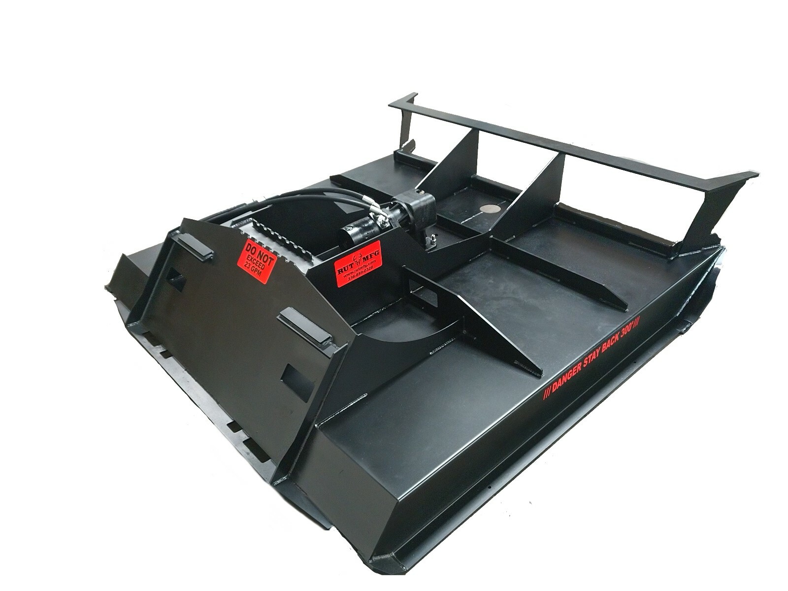 72" RUT MFG BRUSH MOWER CUTTER FOR SKID STEER, CTL, AND MTL 1522 gpm