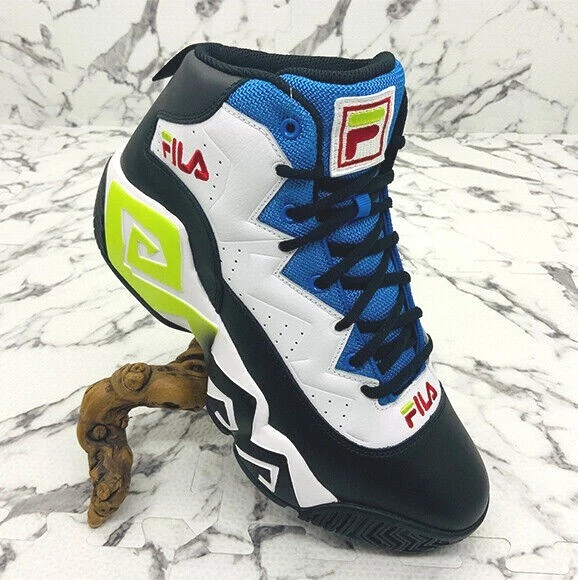 Men&#039;s Fila MB Black | | Lime Green Sneakers | eBay