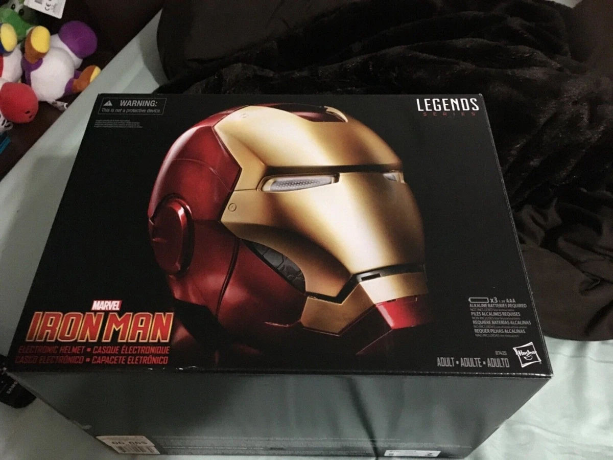 Marvel Legends Series Electronic Iron Man Helmet. New/Unopened.