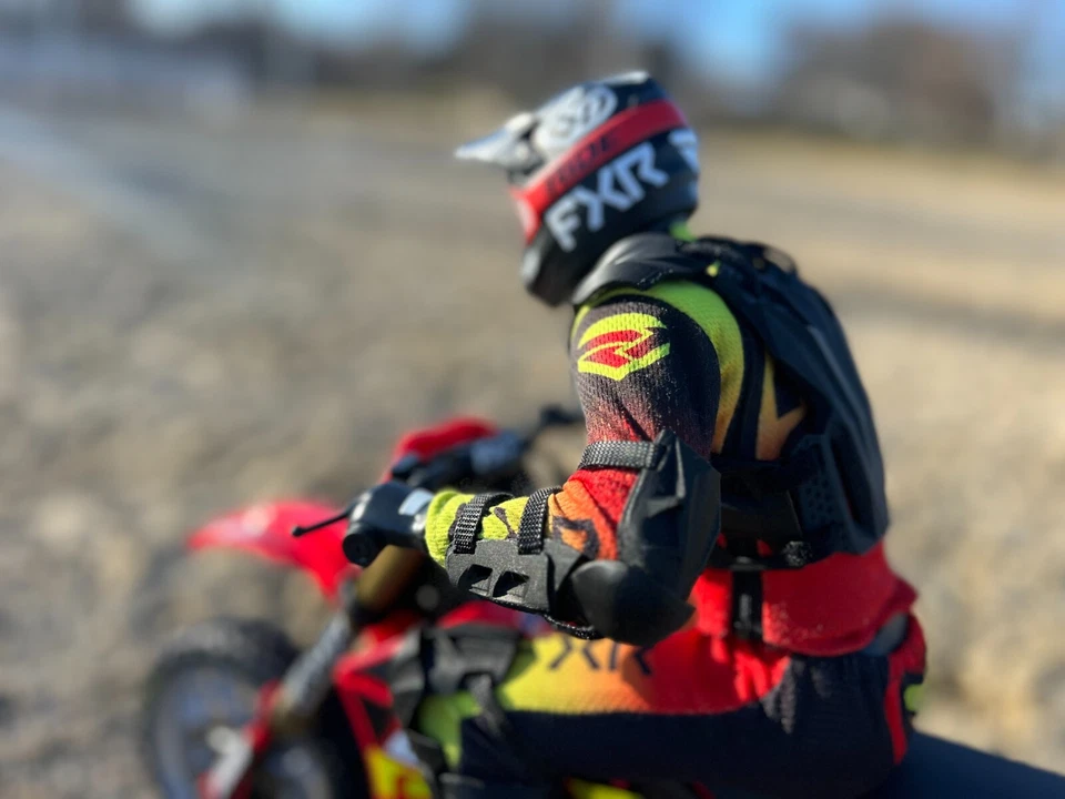 Losi Promoto Mx Body Armor Premium Upgrade Accessory - 3D Printed Complete Set - Image 3 of 4