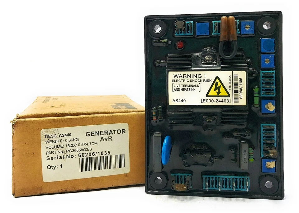 AVR PG36658Q/3S Generator Automatic Voltage Regulator - Image 2 of 4