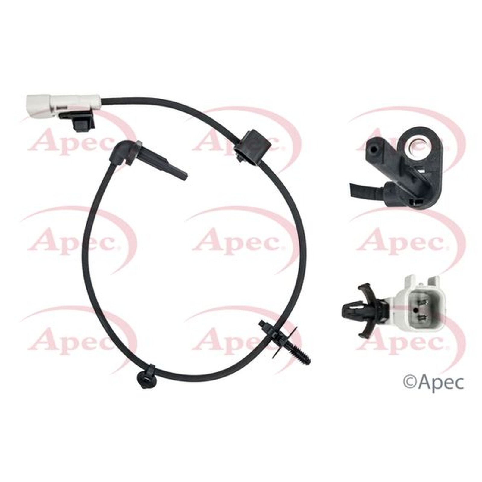 Apec ABS Sensor ABS1780 - Engineered for Performance to Match OE Quality