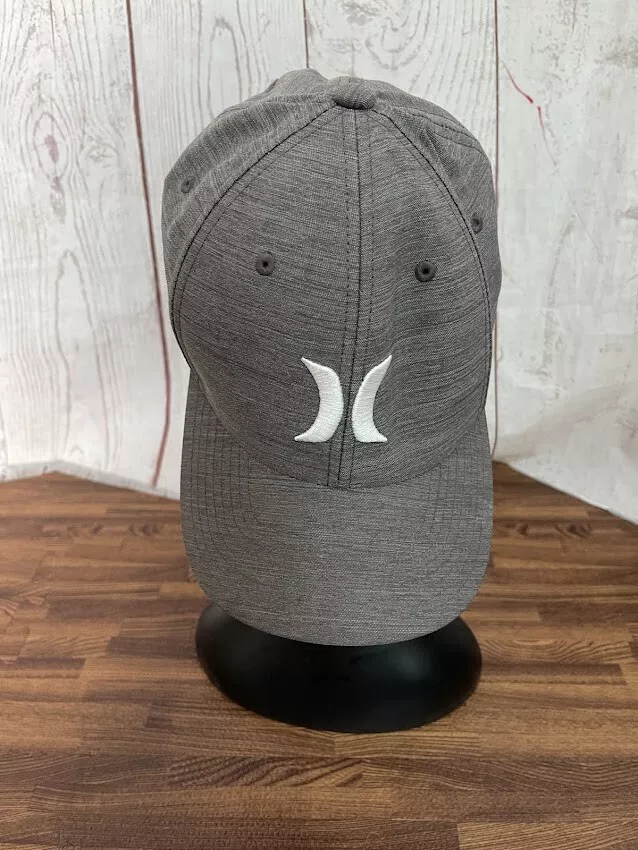 Hurley Gray Baseball Cap Hat Fitted Size L XL