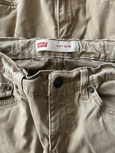 Lot of 6 Boys Levi’s Size 12 Pants Bundle Levis 511 Slim Levis Jeans Khaki/Gray - Picture 7 of 17