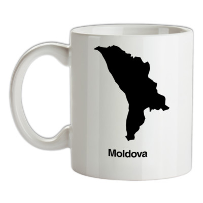 Moldawien Silhouette Tasse - Republica Moldova - Moldawien - Land
