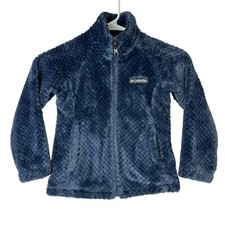 Columbia Fireside Sherpa Full-Zip Jacket Navy 4/5 XXS