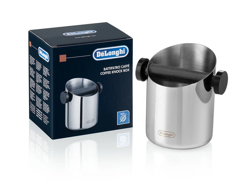 DE'LONGHI DELONGHI CONTENITORE BATTIFILTRO RACCOGLI FONDI ACCIAIO INOX PER MACCHINE CAFFE