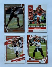 Lot of 4 CINCINNATI BENGALS - Burrow; Ossai; Mixon; Higgins (D)
