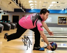 Anthony Simonsen PBA Bowler Bowling Signed Autographed Glossy 8 x 10 Photo