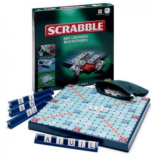 Scrabble mit grossen Buchstaben - Bild 2 von 5