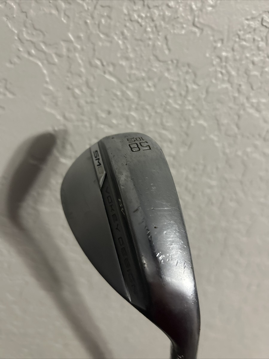 Titleist Vokey SM8 58° 10 Bounce Tour Chrome S Grind Wedge RH