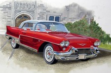 1957 Cadillac Eldorado Brougham 125 Scale Model Kit New Toy 1957 Cadillac Eldorado Brougham 125 Scale Model Kit New Toy