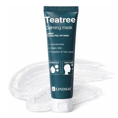 Lindsay Tea Tree Soothing Pack for Facial Sebum Control Moisture Cooling 70ml