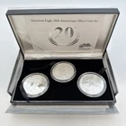 2006-W & P $1 American Silver Eagle 20th Anniversary ASE PROOF WEST POINT w/OGP!