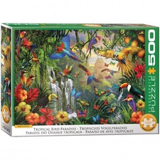 Puzzle - Tropical Bird Paradise - 500 Pieces