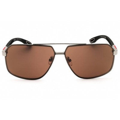 NWT Chopard SCHG89 Gunmetal Rectangle 66mm Sunglasses Chopard Gray Sunglasses for Men for sale | eBay main image 3