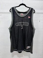 Vintage Earth Crisis Basketball Jersey Large Sz 48 Victory Records Hardcore 90s