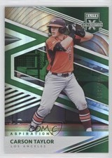 2020 Panini Elite Extra Edition Aspirations Green /499 Carson Taylor #137 0ea4