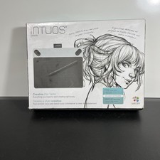 Wacom Intuos Draw Digital Drawing Tablet with Pen and Case White CTL490