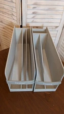 CARAWAY Bakeware Cookware Storage Bin Holder Organizer Canvas Caddies Sheet Pans