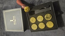 Siegelwachs Set mit 7 Siegeln und Stempel f&uuml;r Wachs Siegel