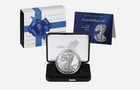 2026 Congratulations Set American Eagle 1oz Silver Proof Coin (coin in hand)