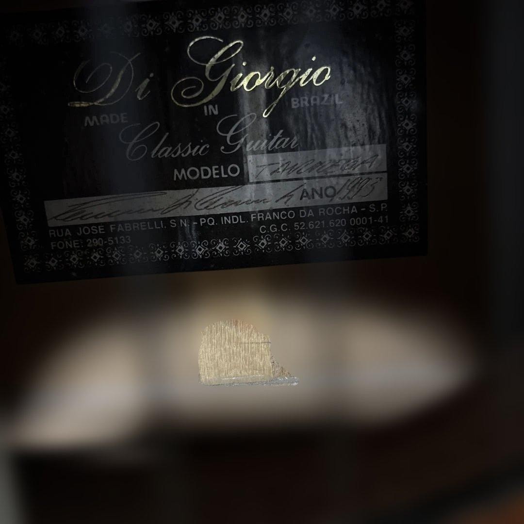 Di Giorgio Tarrega Bossa Nova Guitar Made In 1993 Safe delivery