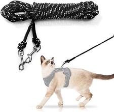 Extra Long Outdoor Cat Leash 9M 30FT Lightweight Small Pets Lead