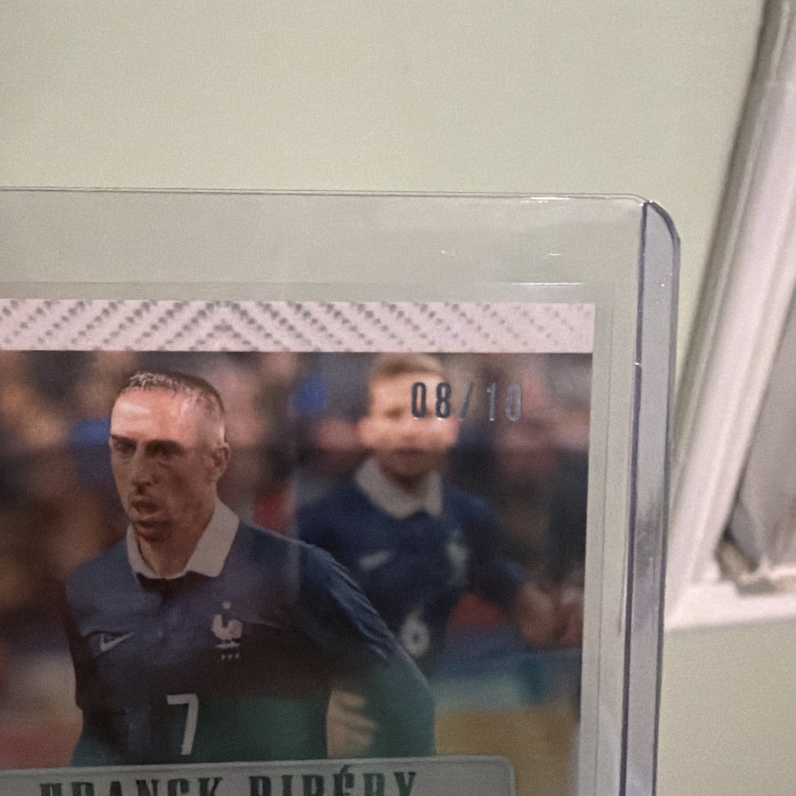 Franck Ribery 2026 FIFA WorldCup Prizm True Gold Prizm Throwback Auto /10 France view 8