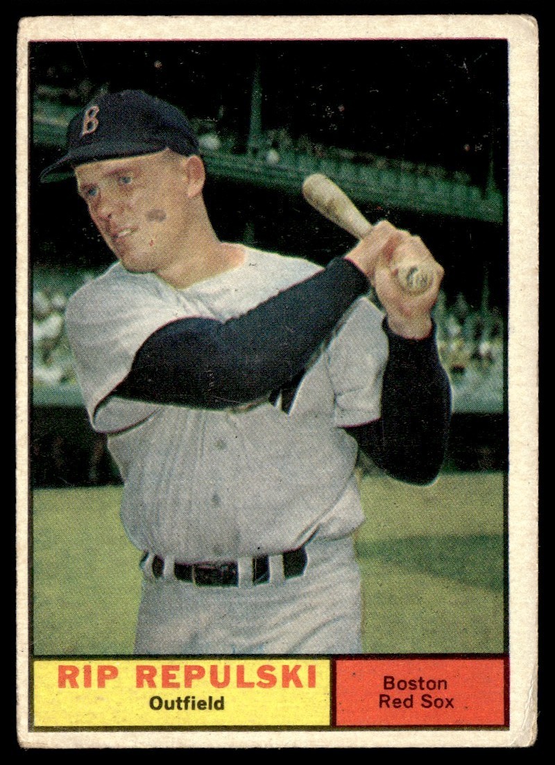 1961 Topps Rip Repulski (MK) Boston Red Sox #128