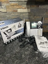 VTech CM18445 4-Line Small Business Phone System Console w/ Box & Cords
