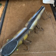 Leurre Vintage Wallhanger Tackle – Troll Chat Muskie – Plastique Repeint – Rare