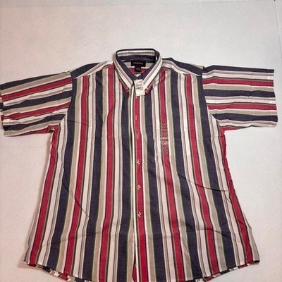Men's Andhurst Multicolored Striped Button Up Shirt, Size XL, NWT