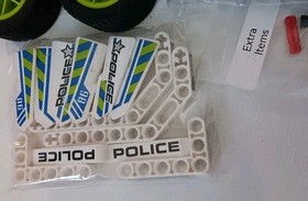 Complete Lego Set 42047 Technic Police Interceptor ~w/ Instructions Excellent!