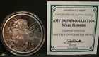 Anonymous Mint Amy Brown Collection Wall Flower 1 oz Silver Proof Round w/ COA